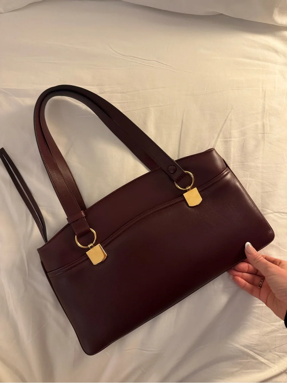 Gucci Arli leather bag in burgundy (Bordeaux) - Picture 3 of 10